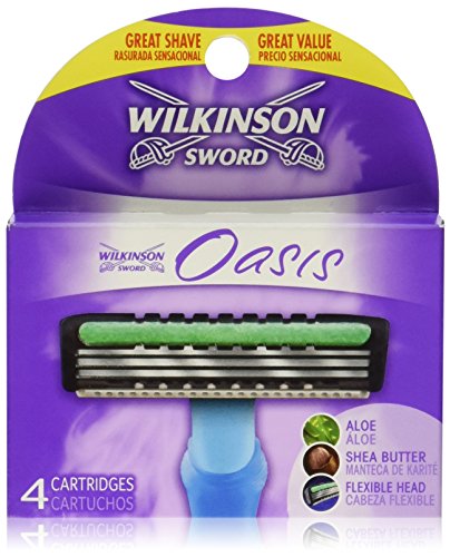 0841058003014 - WILKINSON SWORD OASIS RAZOR BLADES - 4 CARTRIDGES