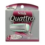 0841058037194 - QUATTRO BLADES FOR A CLOSE SMOOTH SHAVE 8 REFILL CARTRIDGES