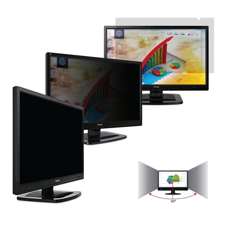 0841077100015 - VIEWSONIC PRIVACY FILTER FOR LED DESKTOP MONITOR 23.6H POWERED BY TECH ARMOR