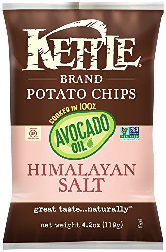 0084114115003 - KETTLE BRAND HIMALAYAN SALT POTATO CHIPS COOKED IN AVOCADO OIL, 4.2 OZ