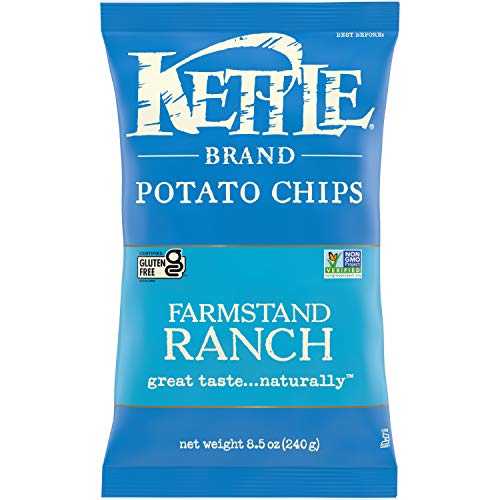 0084114901170 - KETTLE BRAND POTATO CHIPS, FARMSTAND RANCH CHIPS, 8.5 OUNCE