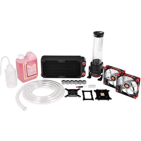 0841163060254 - THERMALTAKE PACIFIC DIY RL240 WATER COOLING KIT WITH CPU WATER BLOCK COOLING CL-W063-CA00BL-A