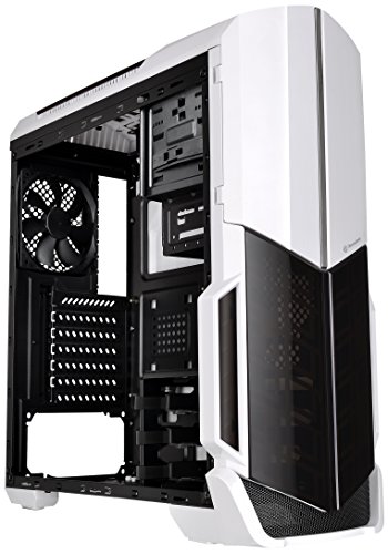 0841163063330 - THERMALTAKE VERSA N21 SNOW EDITION TRANSLUCENT PANEL ATX MID TOWER WINDOW GAMING COMPUTER CASE CASES CA-1D9-00M6WN-00 WHITE