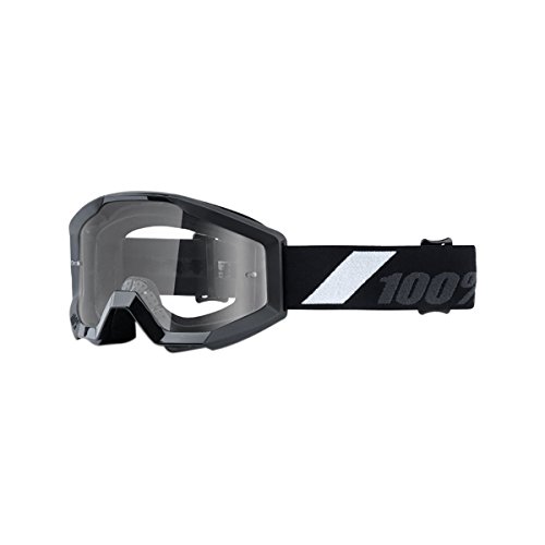 0841269102124 - 100% STRATA GOGGLES - KIDS' GOLIATH - CLEAR LENS, ONE SIZE