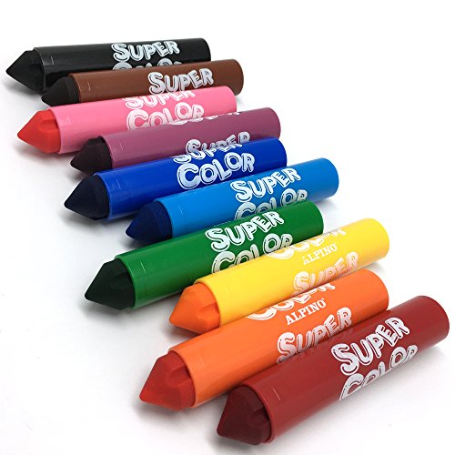 8413240449416 - SUPERCOLOR 10 JUMBO WASHABLE COLORING MARKERS