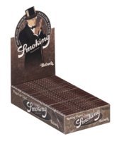 8414775013530 - SMOKING BRAND ROLLING PAPER - BROWN UNBLEACHED - 1 1/4 FULL BOX