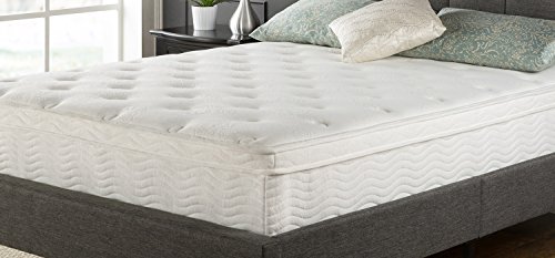 0841550046021 - NIGHT THERAPY SPRING 12 INCH EURO BOX TOP SPRING MATTRESS, QUEEN