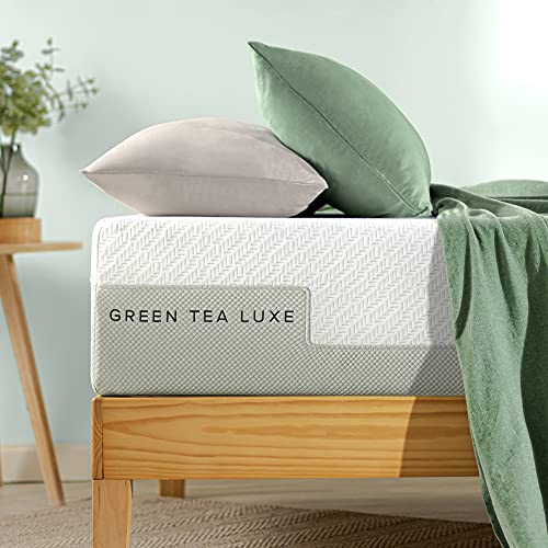 0841550312027 - ZINUS 12 INCH GREEN TEA LUXE MEMORY FOAM MATTRESS/PRESSURE RELIEVING/CERTIPUR-US CERTIFIED/BED-IN-A-BOX/ALL-NEW, QUEEN