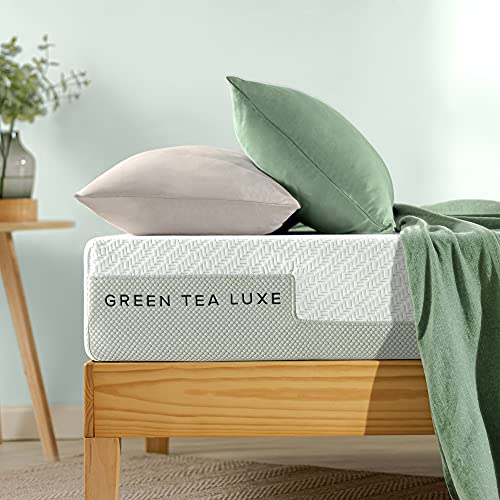 0841550312379 - ZINUS 8 INCH GREEN TEA LUXE MEMORY FOAM MATTRESS/PRESSURE RELIEVING/CERTIPUR-US CERTIFIED/BED-IN-A-BOX/ALL-NEW, TWIN