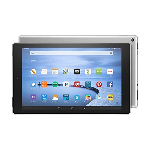 0841667101767 - FIRE HD 10 TABLET, 10.1 HD DISPLAY, WI-FI, 32 GB - INCLUDES SPECIAL OFFERS, SILVER ALUMINUM