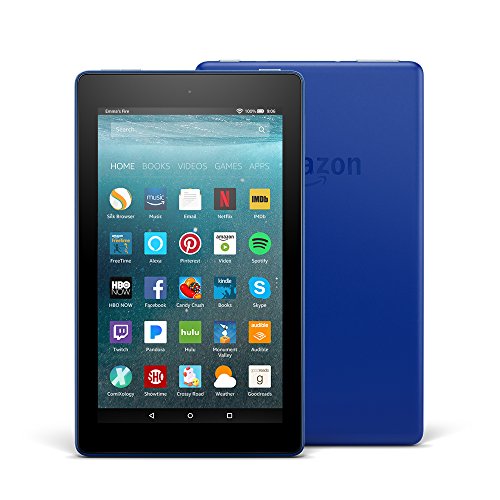 0841667119694 - ALL-NEW FIRE 7 TABLET WITH ALEXA, 7 DISPLAY, 8 GB, MARINE BLUE - WITH SPECIAL OFFERS