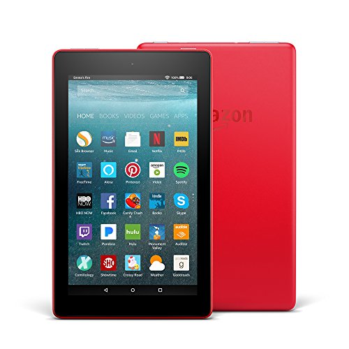 0841667122540 - ALL-NEW FIRE 7 TABLET WITH ALEXA, 7 DISPLAY, 8 GB, PUNCH RED - WITH SPECIAL OFFERS