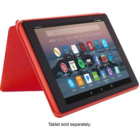 0841667131023 - ALL-NEW AMAZON FIRE HD 8 TABLET CASE (7TH GENERATION, 2017 RELEASE), PUNCH RED