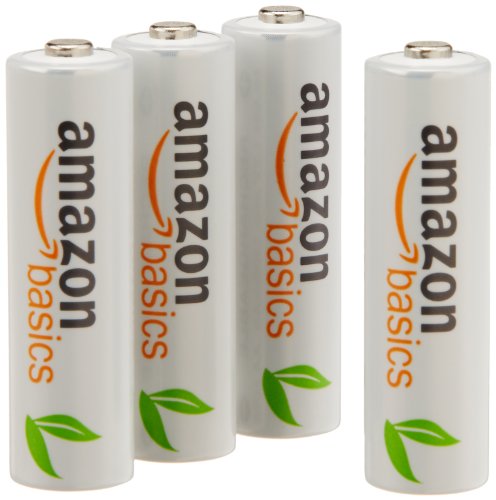 0841710104769 - AMAZONBASICS AA RECHARGEABLE BATTERIES (4-PACK) PRE-CHARGED