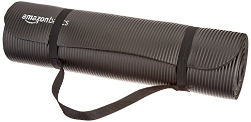 0841710105261 - AMAZONBASICS 1/2-INCH EXTRA THICK YOGA AND EXERCISE MAT WITH CARRYING STRAP