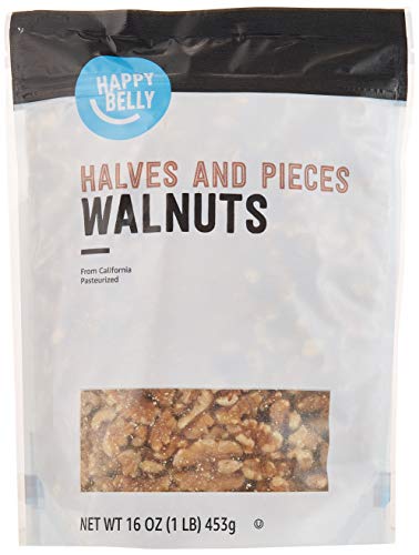 0841710126013 - HAPPY BELLY CALIFORNIA WALNUTS, 16 OZ, PACK OF 2