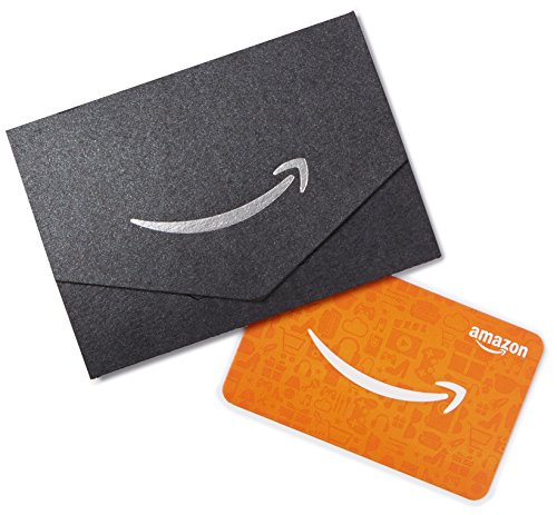 0841710170511 - AMAZON.COM GIFT CARD FOR ANY AMOUNT IN A MINI ENVELOPE (BLACK)