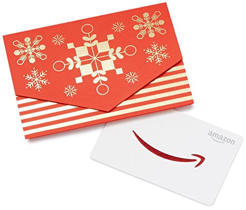 0841710178166 - AMAZON.COM GIFT CARD IN A RED AND GOLD MINI ENVELOPE