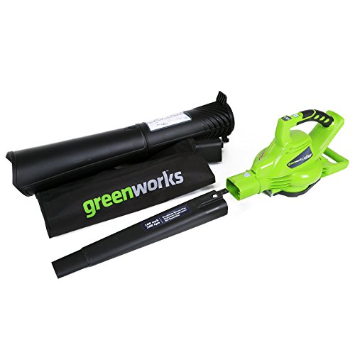 0841821011352 - GREENWORKS 24312 DIGIPRO G-MAX 40V CORDLESS 185MPH BLOWER/VAC, TOOL ONLY