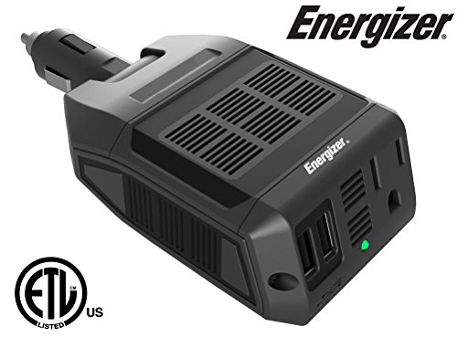 0841915000446 - ENERGIZER EN100 ULTRA COMPACT DC TO AC 100W DIRECT PLUG-IN POWER INVERTER