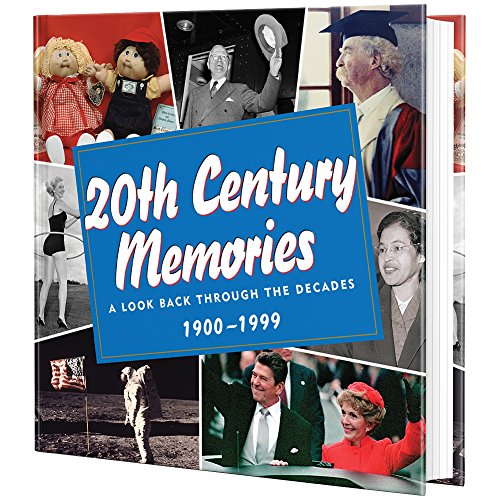 0841932103687 - 20TH CENTURY MEMORIES 128 PAGE HISTORY BOOK - LOOK BACK THROUGH THE DECADES