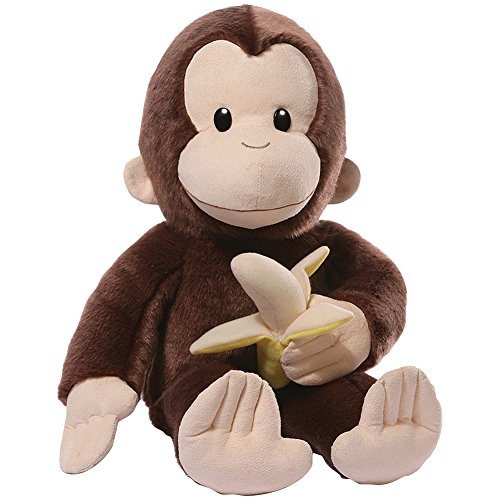 0841932133721 - GUND CURIOUS GEORGE 75TH ANNIVERSARY DELUXE 20 STUFFED ANIMAL PLUSH TOY