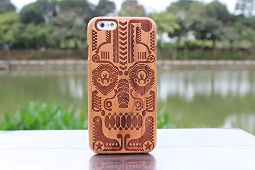 8419391007260 - IPHONE SE WOODEN CASE COVER COCO@100% UNIQUE GENUINE HANDMADE NATURAL WOOD WOODEN HARD BAMBOO SHOCKPROOF CASE LIKE AS ARTWORK FOR YOUR NEWEST APPLE IPHONE SE (2016 RELEASED) 4 INCH (SE-16)