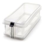 8420460197515 - LEKUE 10.2-INCH LOAF SPRINGFORM PAN WITH CERAMIC PLATE, CLEAR