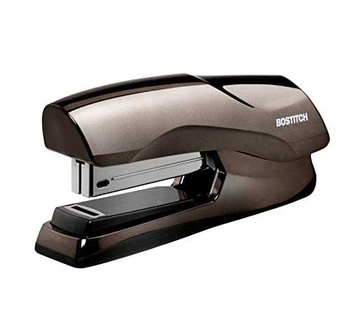 0842048035213 - BOSTITCH OFFICE HEAVY DUTY 40 SHEET STAPLER, SMALL STAPLER SIZE, FITS INTO THE PALM OF YOUR HAND, BLACK CHROME