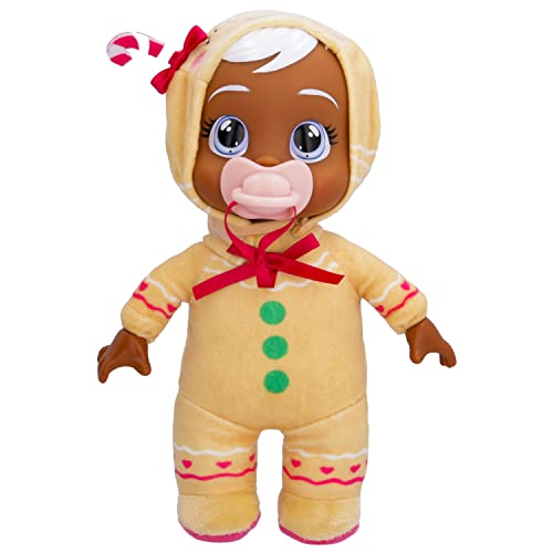 8421134088740 - CRY BABIES TINY CUDDLES CHRISTMAS GINGER- 9 BABY DOLLS, CRIES REAL TEARS, GINGERBREAD COOKIE THEMED PAJAMAS