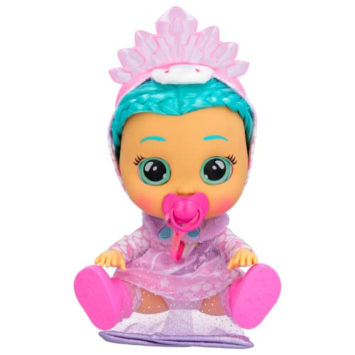 8421134907508 - CRY BABIES KISS ME PRINCESS ELODIE - 12 BABY DOLL | DELUXE BLUSHING CHEEKS FEATURE | SHIMMERY CHANGEABLE OUTFIT WITH BONUS ACCESSORIES, FOR GIRLS AND KIDS 18M AND UP