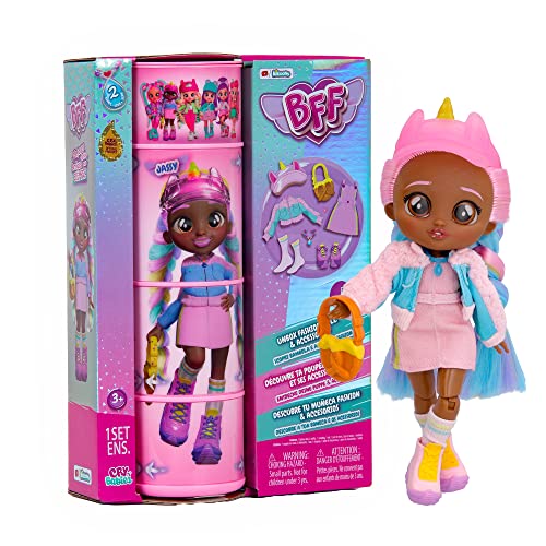 8421134908390 - CRY BABIES BFF JASSY FASHION DOLL WITH 9+ SURPRISES INCLUDING OUTFIT AND ACCESSORIES FOR FASHION TOY, GIRLS AND BOYS AGES 4 AND UP, 7.8 INCH DOLL, MULTICOLOR