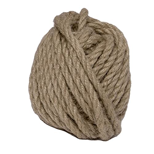 0842229127737 - FURHAVEN JUTE TWINE ROPE REPLACEMENT ROLL FOR CAT SCRATCHERS - NATURAL, 33-FEET