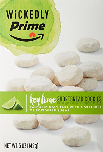 0842379100581 - AMAZON BRAND - WICKEDLY PRIME KEY LIME SHORTBREAD COOKIES, 5OZ (PACK OF 6)