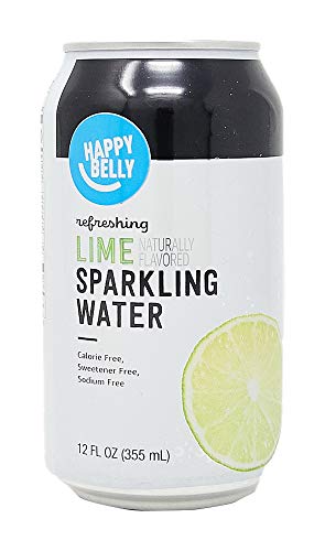 0842379161551 - HAPPY BELLY SPARKLING WATER LIME
