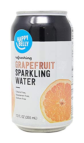 0842379161575 - HAPPY BELLY SPARKLING WATER GRAPEFRUIT