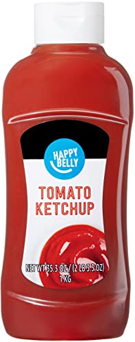 0842379198250 - AMAZON BRAND - HAPPY BELLY KETCHUP, 35.3 OUNCE