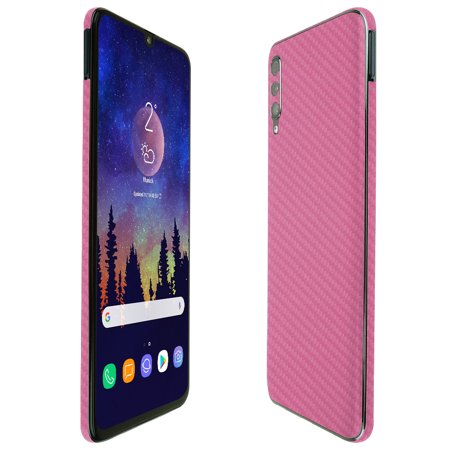 0842545194291 - SKINOMI PINK CARBON FIBER SKIN COVER FOR SAMSUNG GALAXY A70