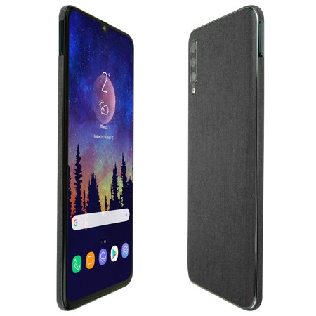0842545194321 - SKINOMI BRUSHED STEEL SKIN COVER FOR SAMSUNG GALAXY A70