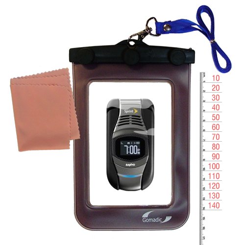 0842623861732 - GOMADIC CLEAN AND DRY WATERPROOF PROTECTIVE CASE SUITABLEFOR THE SANYO TAHO TO USE UNDERWATER - UNIQUE FLOATING DESIGN