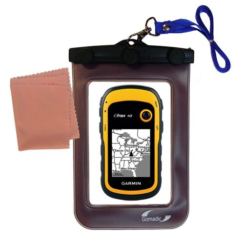 0842624275484 - GOMADIC CLEAN AND DRY WATERPROOF PROTECTIVE CASE SUITABLEFOR THE GARMIN ETREX 10 20 30 TO USE UNDERWATER - UNIQUE FLOATING DESIGN