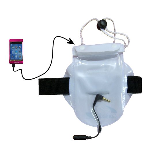 0842624605243 - WATER DUST AND SAND PROOF BAG WORKOUT ACCESSORY WITH HEAPHONE PASS-THROUGH FOR USE WITH THE PYRUS ELECTRONICS PMP-2080