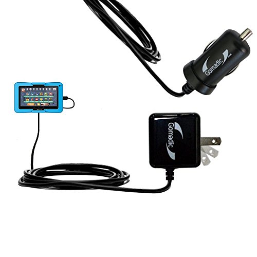 0842624742443 - THE ESSENTIAL GOMADIC CAR AND WALL ACCESSORY KIT DESIGNED FOR THE KD INTERACTIVE KURIO EXTREME - 12V DC CAR AND AC WALL CHARGER SOLUTIONS WITH TIPEXCHANGE
