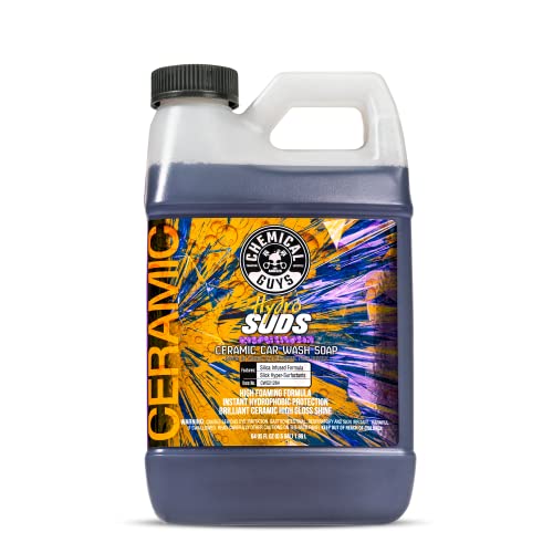 0842850106491 - CHEMICAL GUYS CWS21264 HYDROSUDS CERAMIC SHINE HIGH FOAMING, SILICA INFUSED (SIO2) CAR WASH SOAP (WORKS WITH FOAM CANNONS, FOAM GUNS OR BUCKET WASHES), 64 OZ., BERRY SCENT