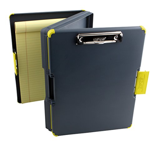 0084297210175 - DEXAS DUO CLIPCASE DUAL SIDED STORAGE CASE AND ORGANIZER, YELLOW