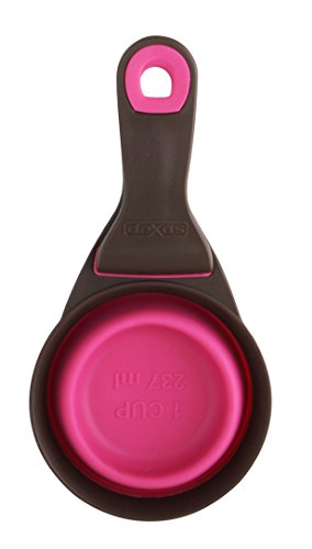 0084297306403 - DEXAS 1-CUP COLLAPSIBLE KLIP SCOOP FOR PETS, PINK
