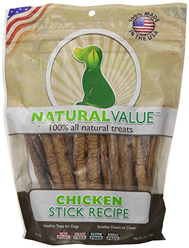 0842982080607 - LOVING PETS NATURAL VALUE ALL NATURAL SOFT CHEW CHICKEN STICKS FOR DOGS, 14-OUNCE