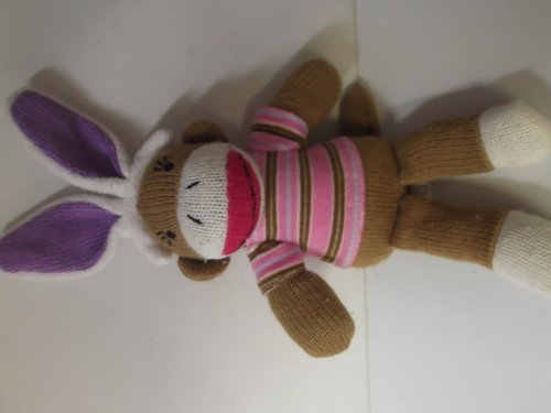 8430127568435 - DAN DEE COLLECTOR'S CHOICE EASTER SOCK MONKEY WITH EASTER EARS