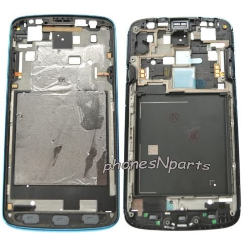 8431630652789 - OEM AT&T SAMSUNG GALAXY S4 ACTIVE I537 I9295 FRAME CHASSIS HOUSING BEZEL BLUE