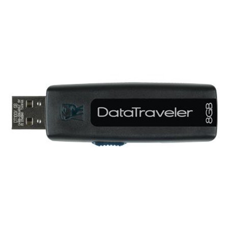 0084331450345 - KINGSTON DATATRAVELER 100 - USB FLASH DRIVE - 8 GB - USB 2.0